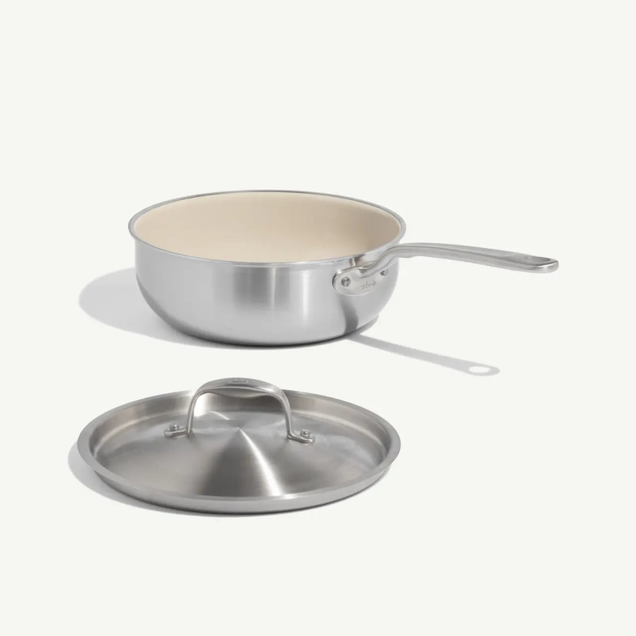 Made In CeramiClad Non Stick Saucier, Italy
