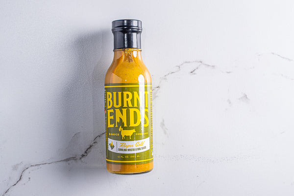 Burnt End Sauce - Reaper Gold Carolina Mustard Sauce With Carolina Reaper Peppers (355ml)