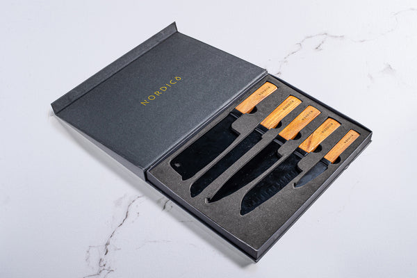 Nordico Professional Kitchen Knives Set of 5 | UAE