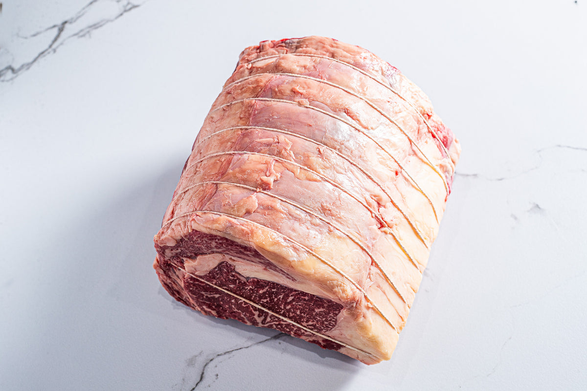 Butcherd Beef Rib Meat Beef Boneless Rib Roast | Meat House Gourmet Butcher