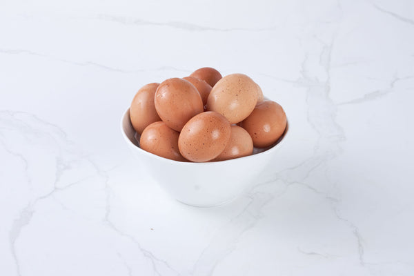 fresh organic eggs
