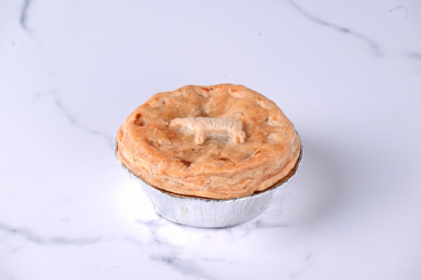 Black Angus Steak, Cheese and Onion Pie