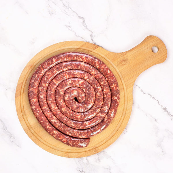 Ostrich Boerewors sausage