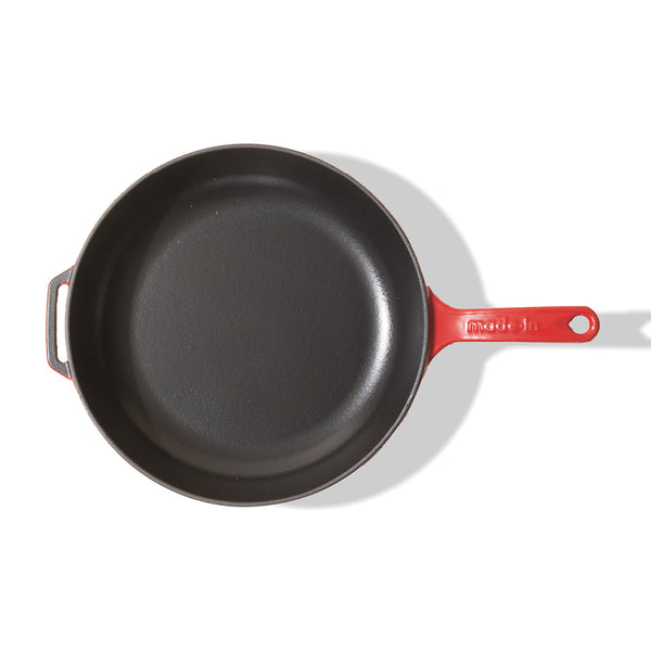 11" Enameled Cast Iron Skillet