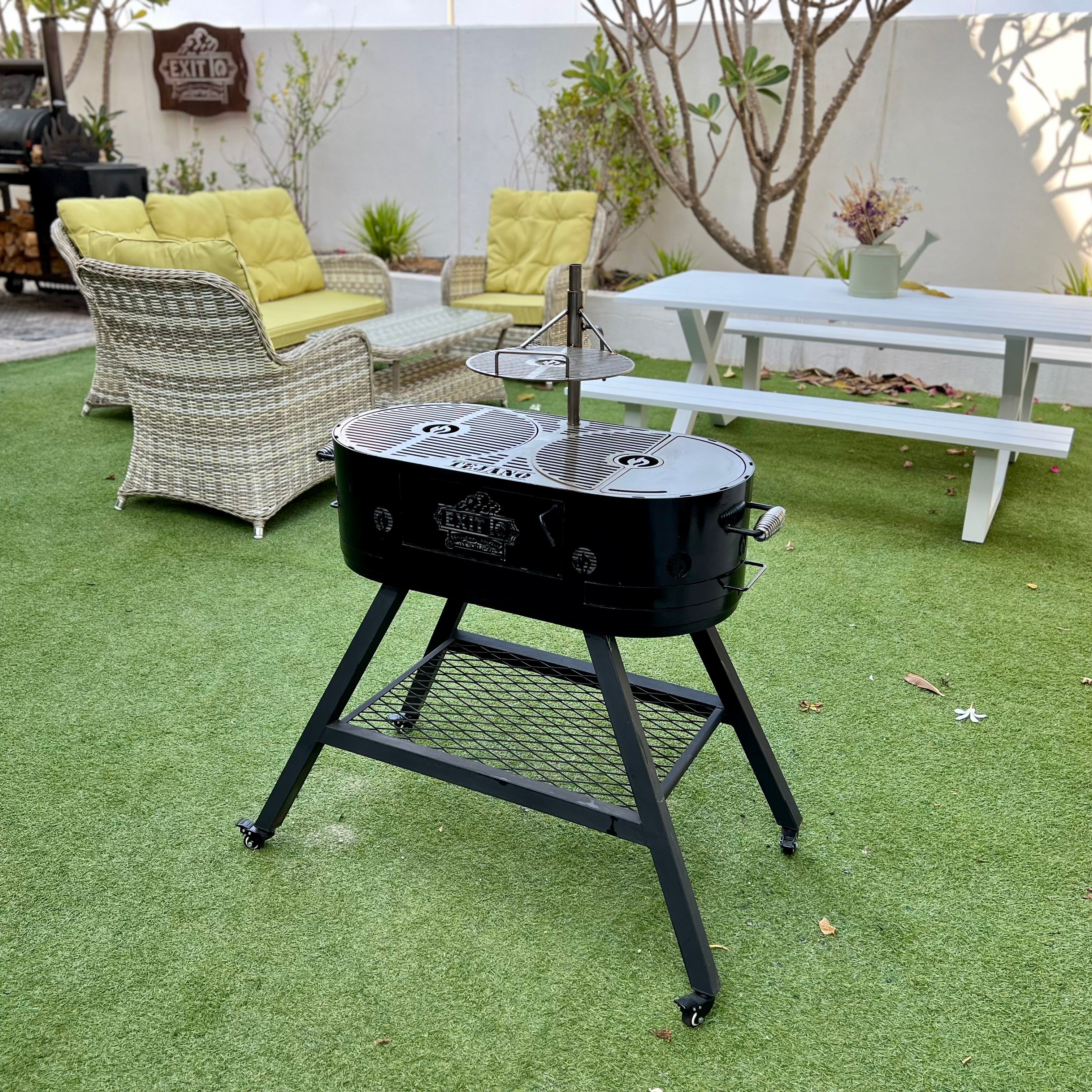 Exit 10 BBQ - Tejano Portable Backyard BBQ Grill