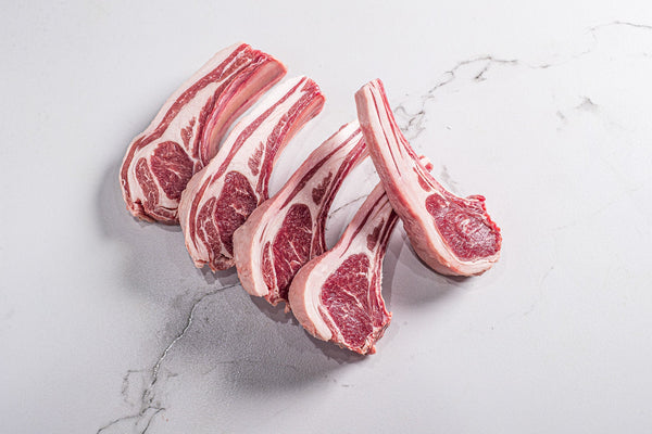 Lamb Chops, 8 Ribs - Australia (approx 1.1kg) Frozen