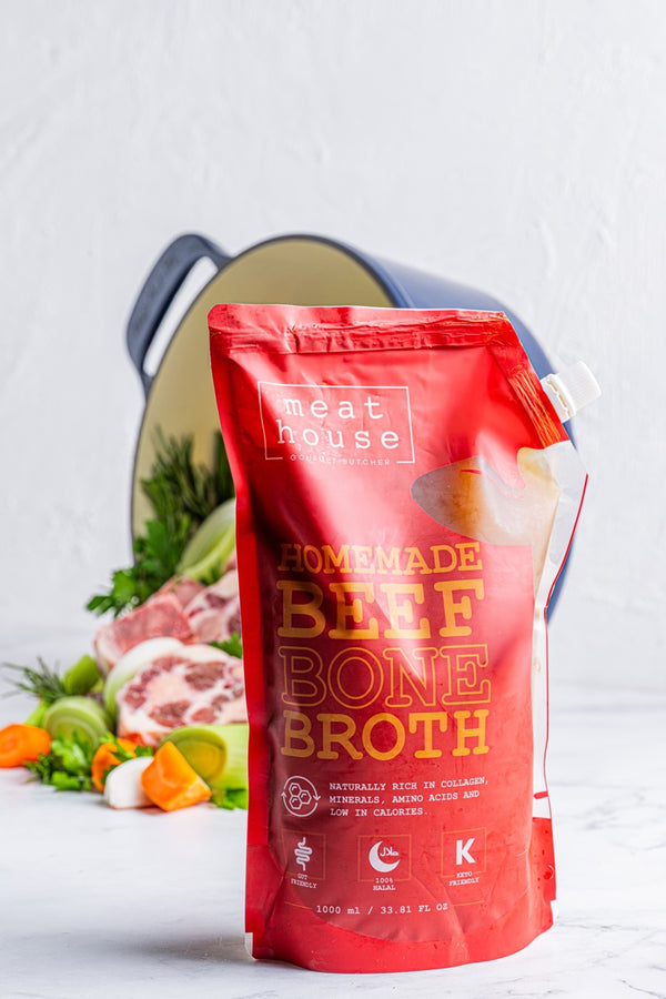 Meat House Gourmet 48-Hour Beef Bone Broth – 1000ml