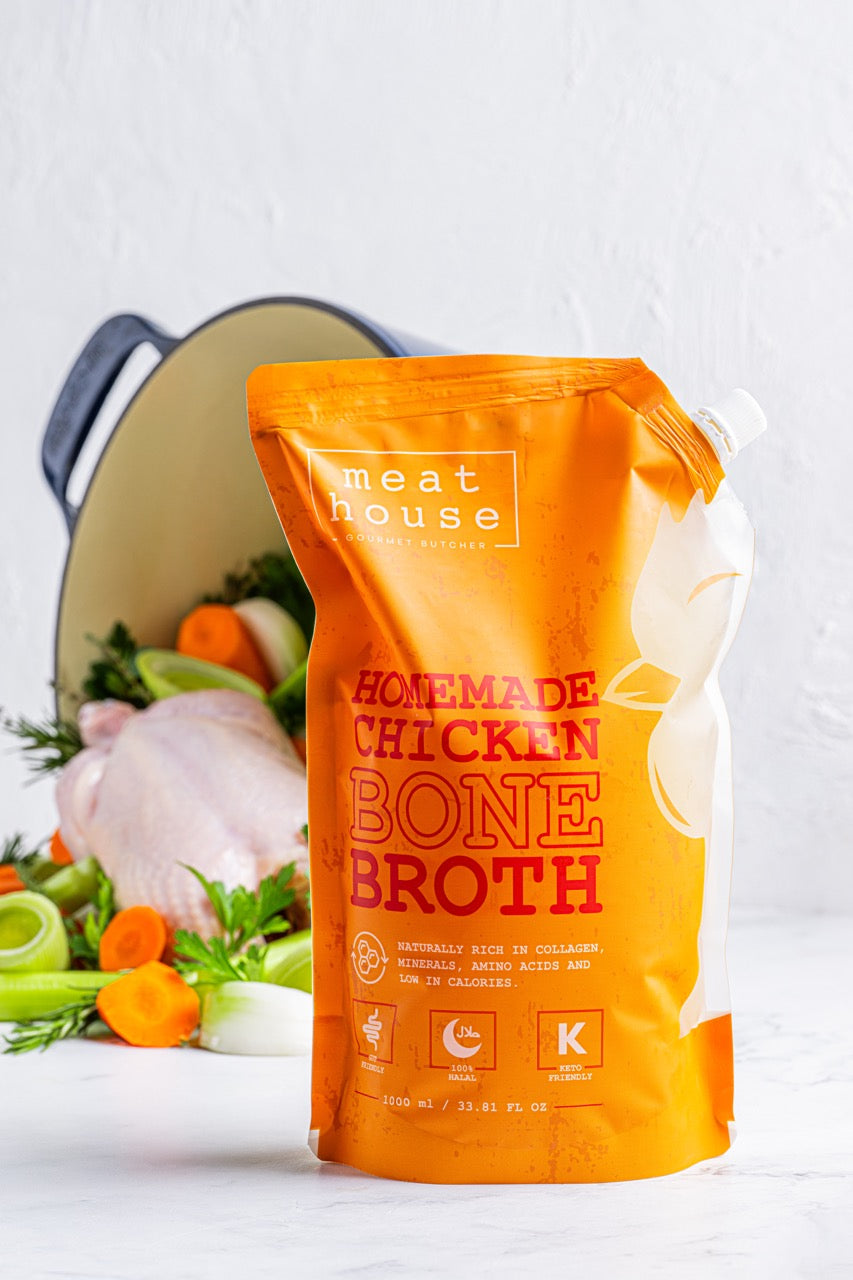 Meat House Gourmet 24-Hour Chicken Bone Broth – 1000ml