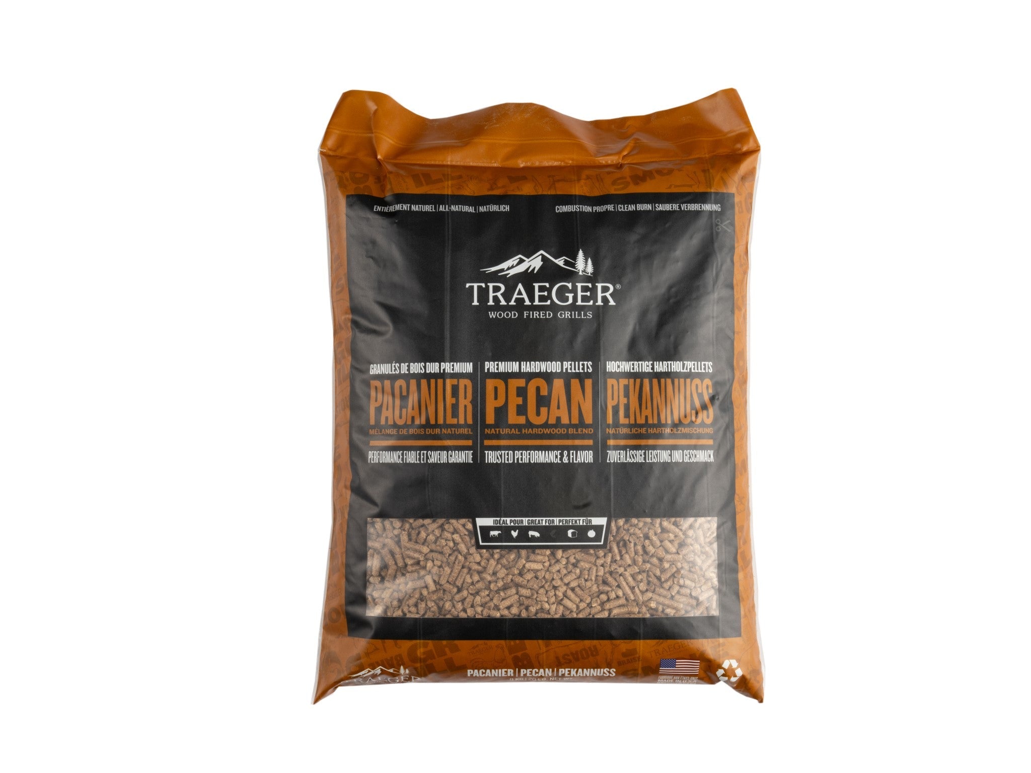 TRAEGER Pecan Wood Pellets (9kg)