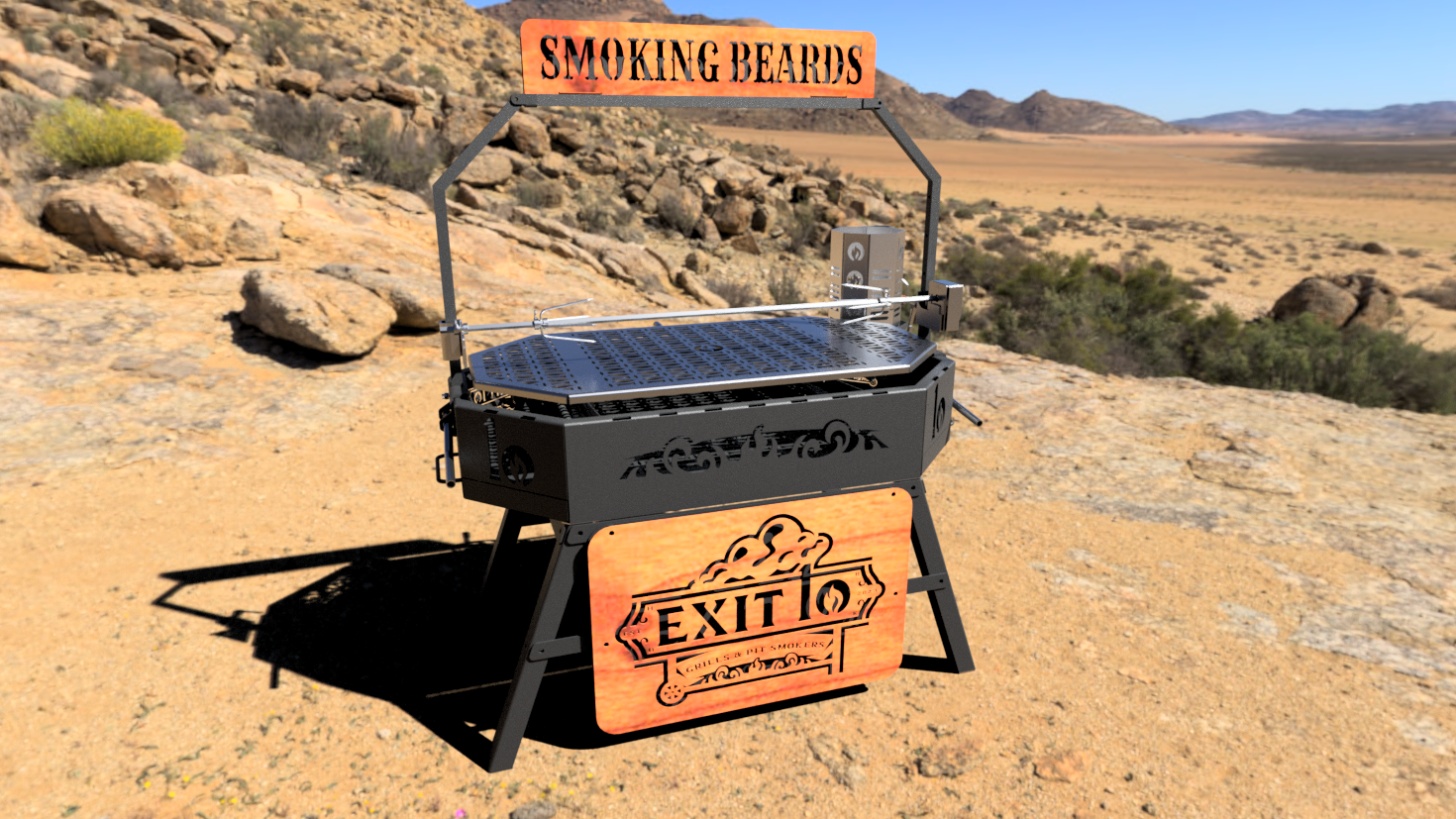 Exit 10 BBQ - The Reaper Competition Grill