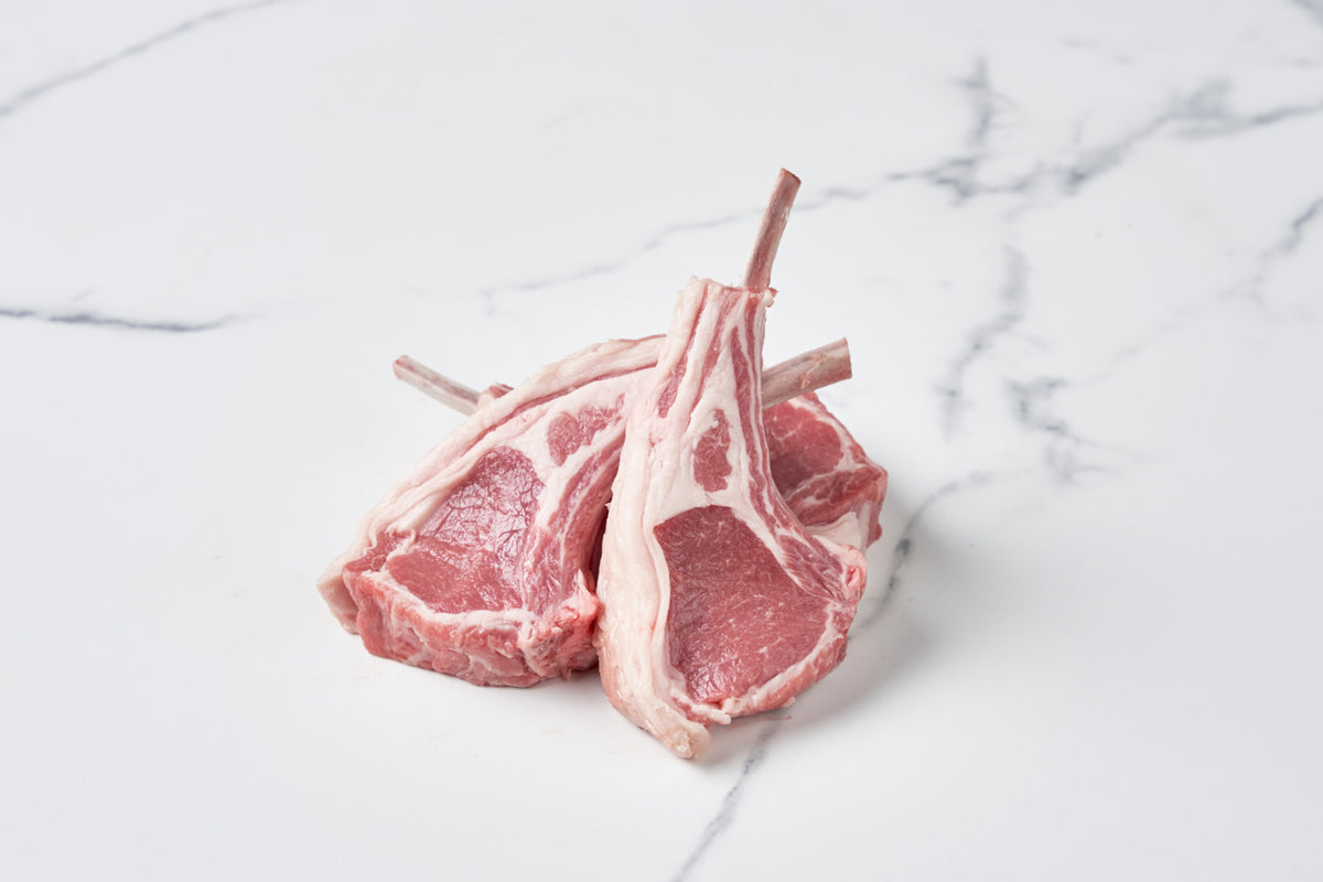 Buy Lamb Chops, Frenched Dubai Meat House Gourmet Butcher